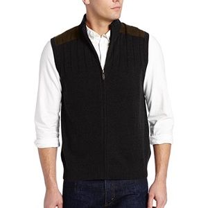 Alex Cannon Black Sweater Vest